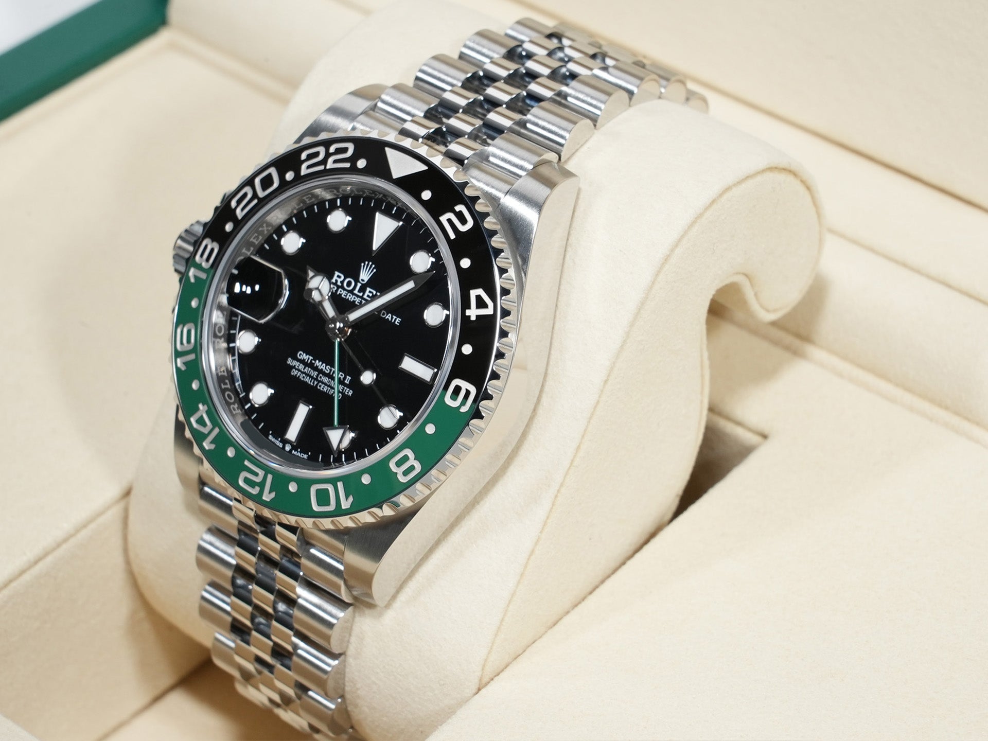 ロレックス GMTマスターII Ref.126720VTNR ステンレススチール ブラック文字盤 ジュビリーブレスレット 未使用 2ocdfx2s