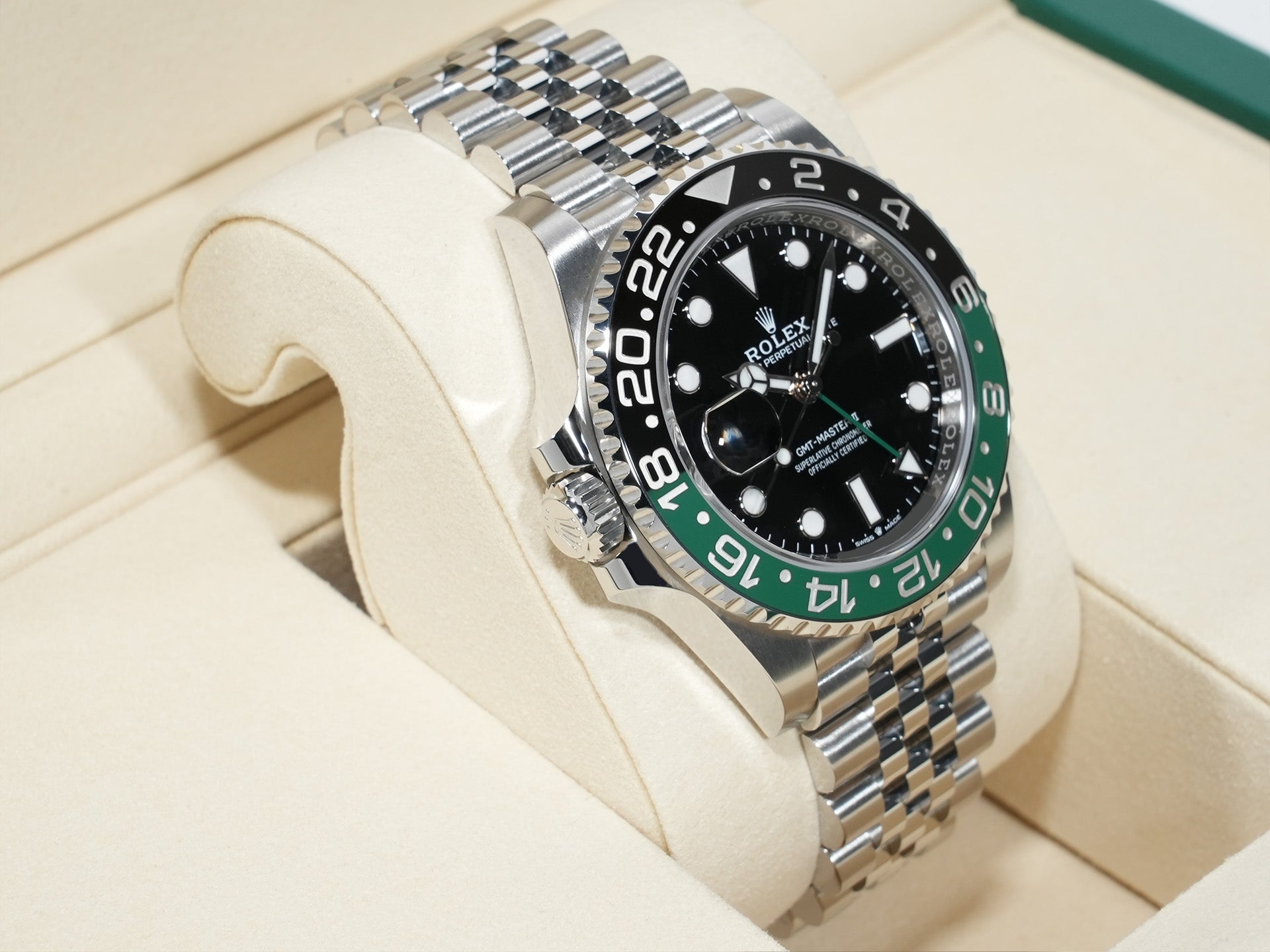 ロレックス GMTマスターII Ref.126720VTNR ステンレススチール ブラック文字盤 ジュビリーブレスレット 未使用 2ocdfx2s