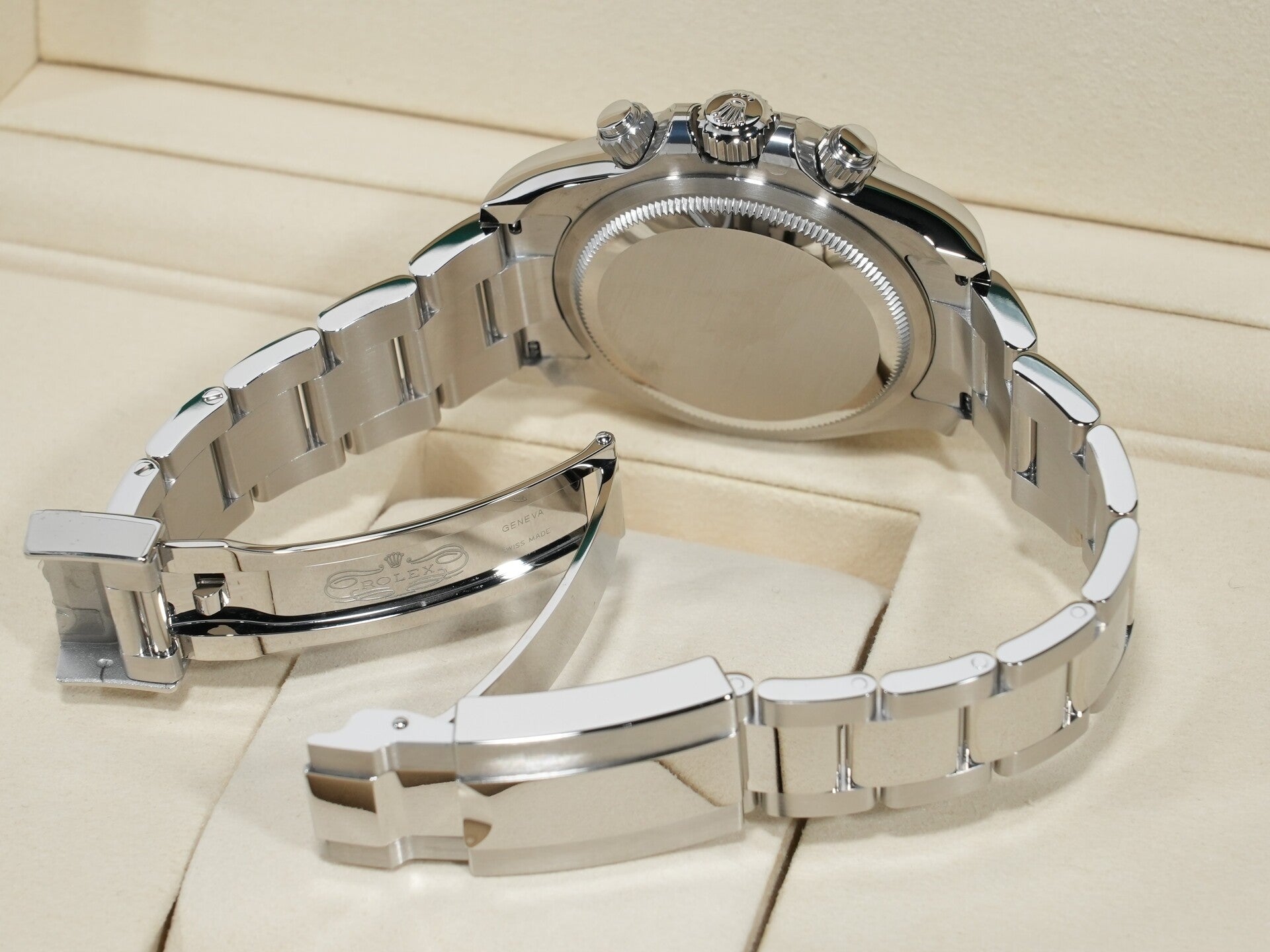 ロレックス デイトナ Ref.126500LN ステンレススチール ブラック文字盤 未使用 bkodafms