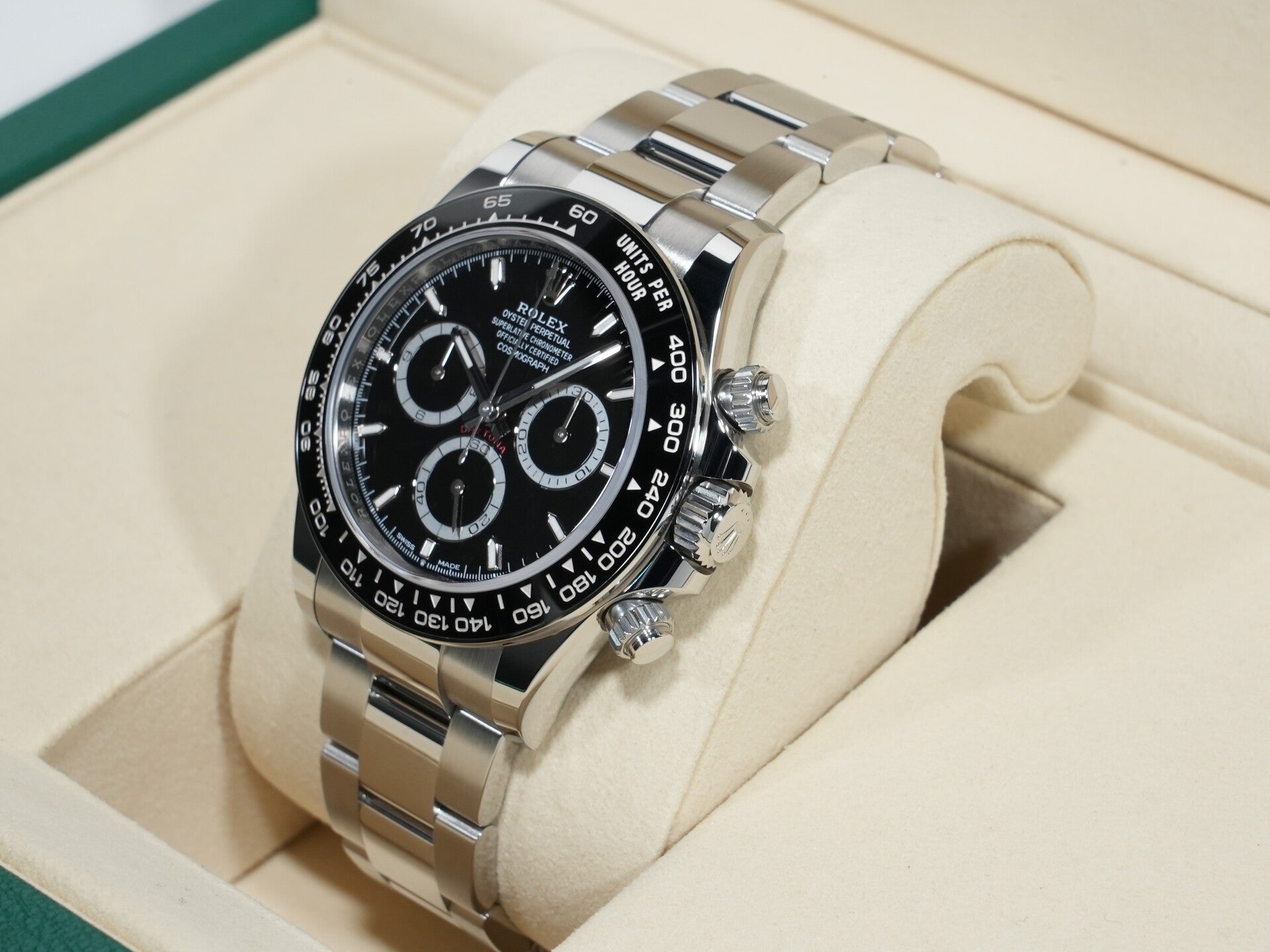 ロレックス デイトナ Ref.126500LN ステンレススチール ブラック文字盤 未使用 fypdkapj