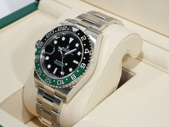 ロレックス GMTマスターII Ref.126720VTNR ステンレススチール ブラック文字盤 オイスターブレスレット 未使用 qvxm67by