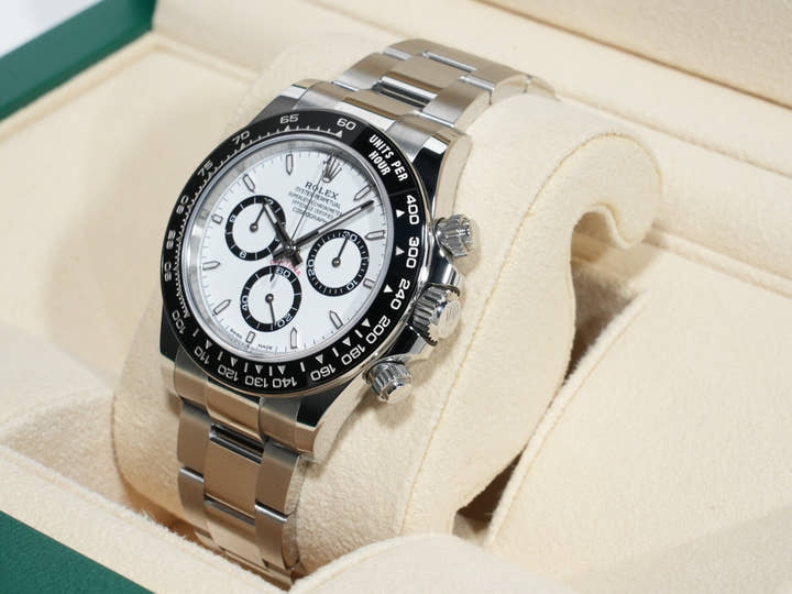 ロレックス デイトナ Ref.126500LN ステンレススチール ホワイト文字盤 未使用 eh75eqvt