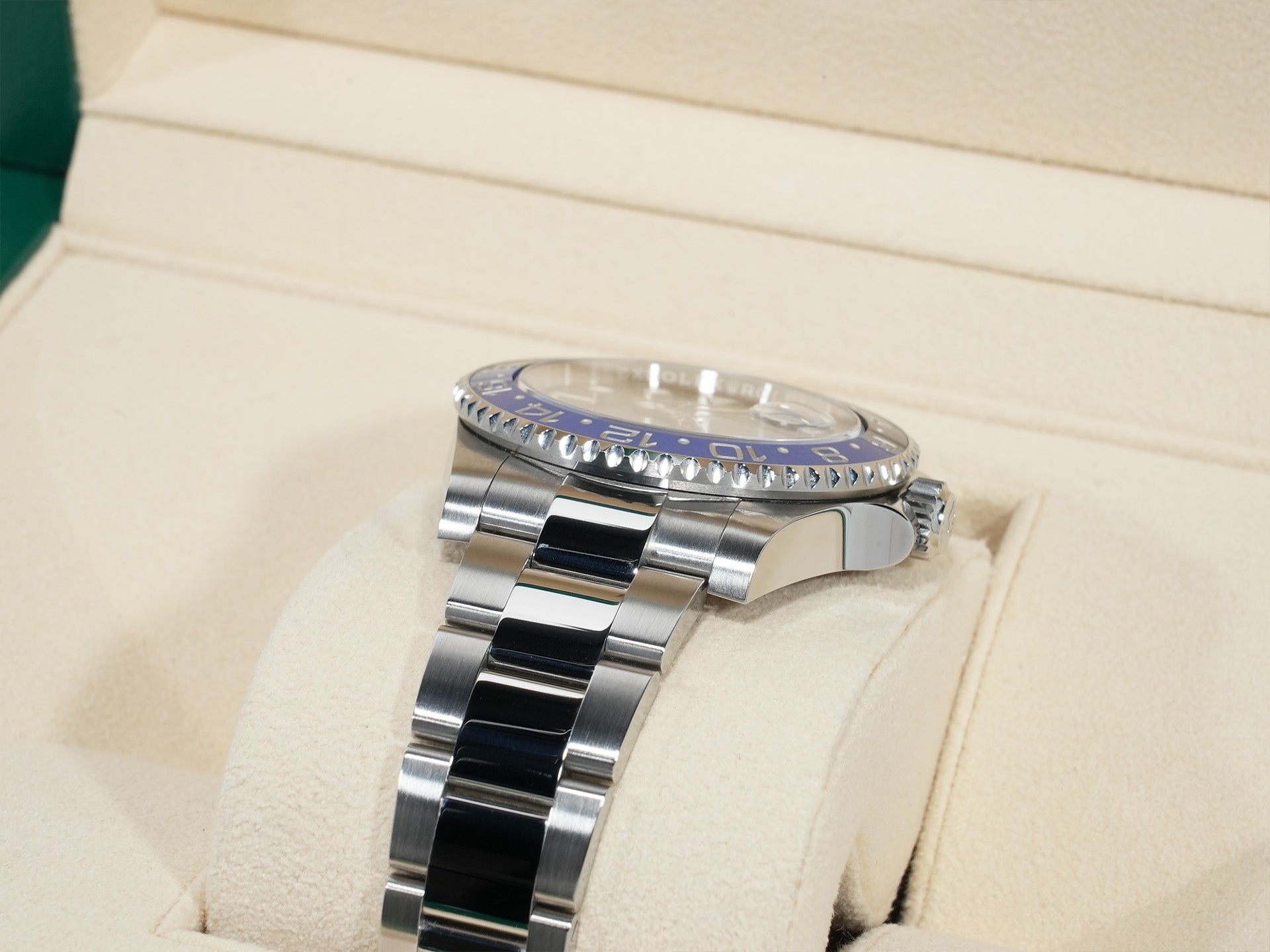 ロレックス GMTマスターII Ref.126710BLNR ステンレススチール ブラック文字盤 オイスターブレスレット 美中古 29rbsrww