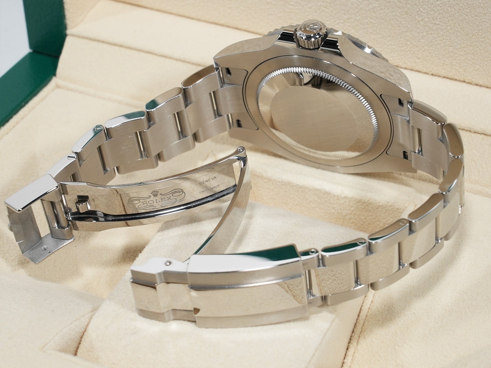 ロレックス GMTマスターII Ref.126710BLNR ステンレススチール ブラック文字盤 オイスターブレスレット 美中古 29rbsrww