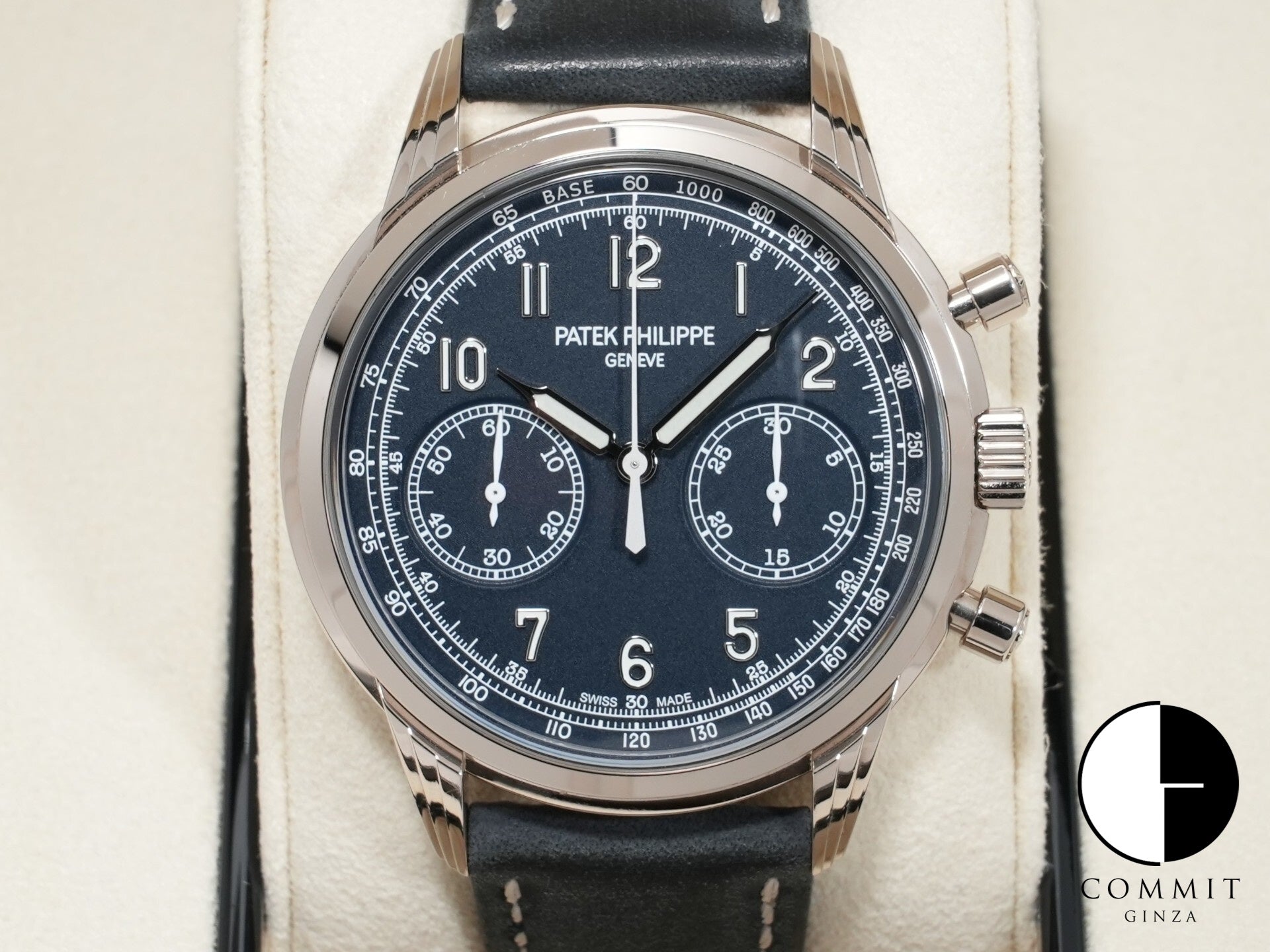 パテックフィリップ コンプリケーション クロノグラフ Ref.5172G-001 ホワイトゴールド ブルー文字盤 中古 hm7icibw