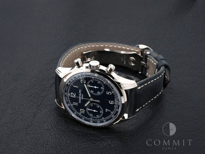 パテックフィリップ コンプリケーション クロノグラフ Ref.5172G-001 ホワイトゴールド ブルー文字盤 中古 hm7icibw