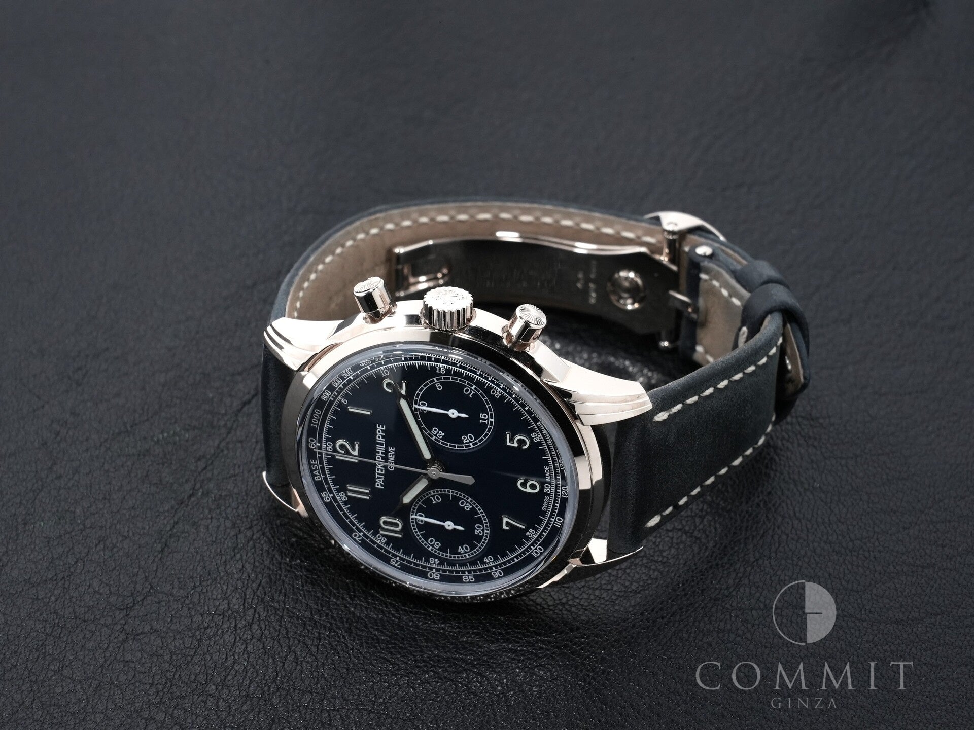 パテックフィリップ コンプリケーション クロノグラフ Ref.5172G-001 ホワイトゴールド ブルー文字盤 中古 hm7icibw