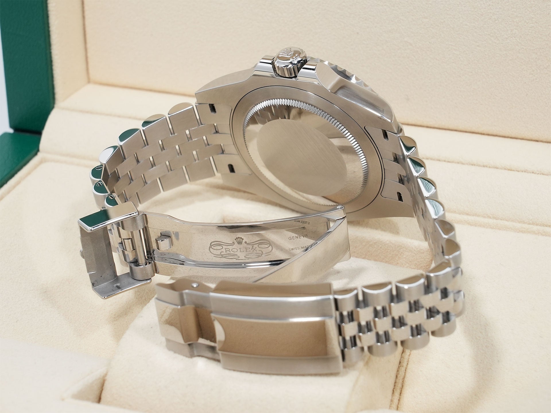 ロレックス GMTマスターII Ref.126710BLNR ステンレススチール ブラック文字盤 ジュビリーブレスレット 中古 beiejg7j