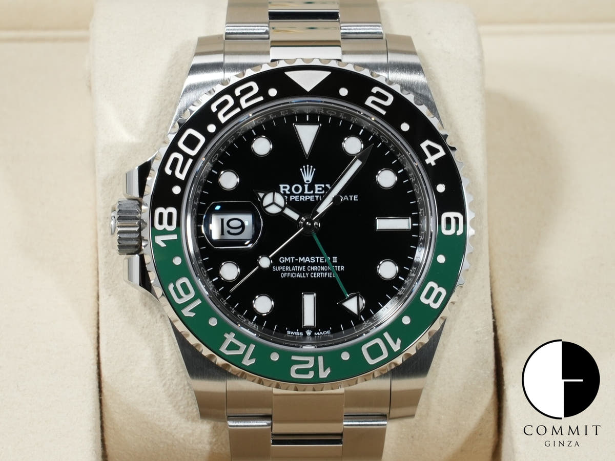 ロレックス GMTマスターII Ref.126720VTNR ステンレススチール ブラック文字盤 オイスターブレスレット 未使用 fexc9yhu