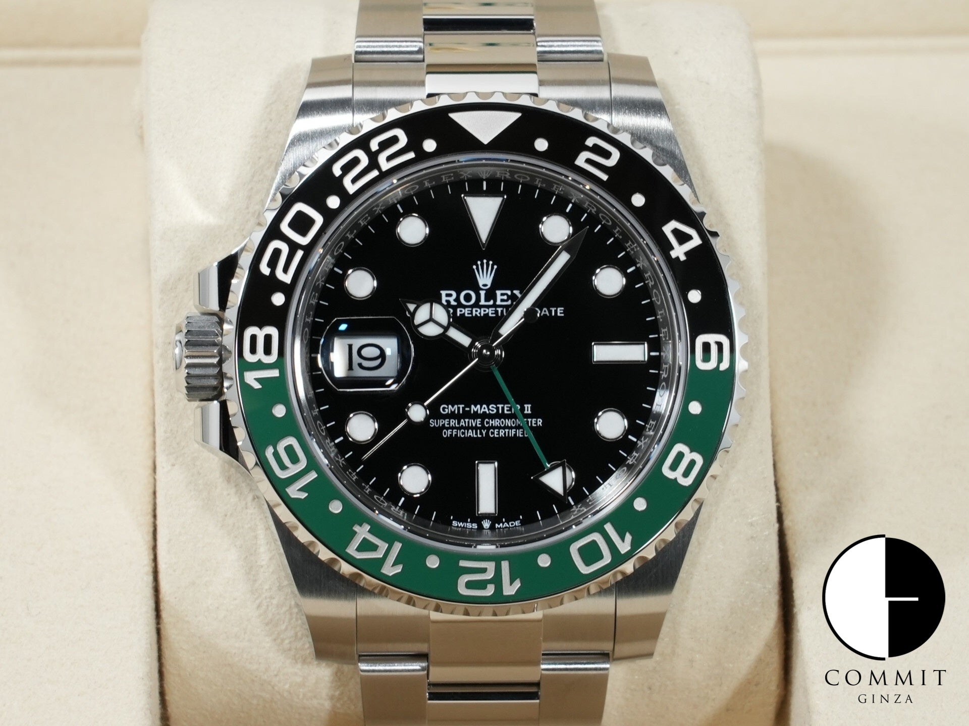 ロレックス GMTマスターII Ref.126720VTNR ステンレススチール ブラック文字盤 オイスターブレスレット 未使用 fexc9yhu