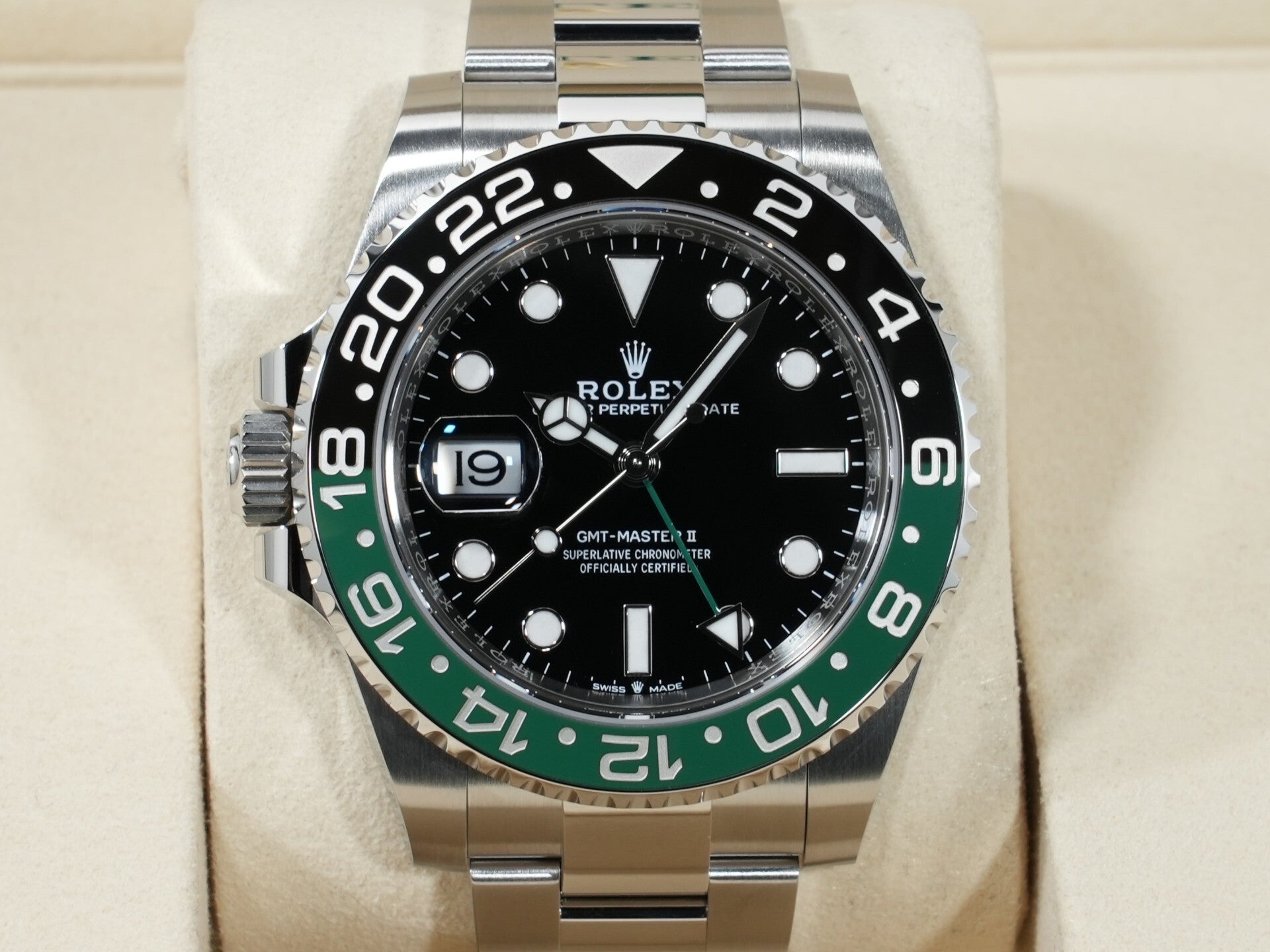 ロレックス GMTマスターII Ref.126720VTNR ステンレススチール ブラック文字盤 オイスターブレスレット 未使用 fexc9yhu