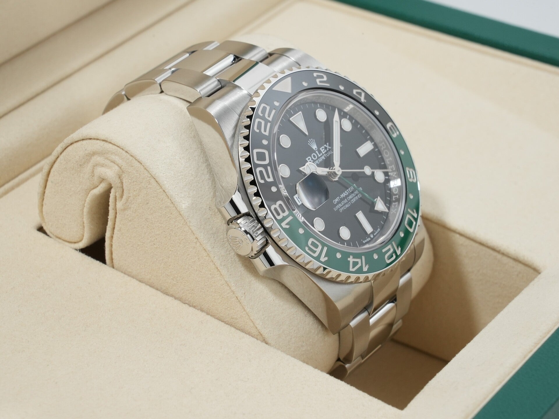 ロレックス GMTマスターII Ref.126720VTNR ステンレススチール ブラック文字盤 オイスターブレスレット 未使用 fexc9yhu