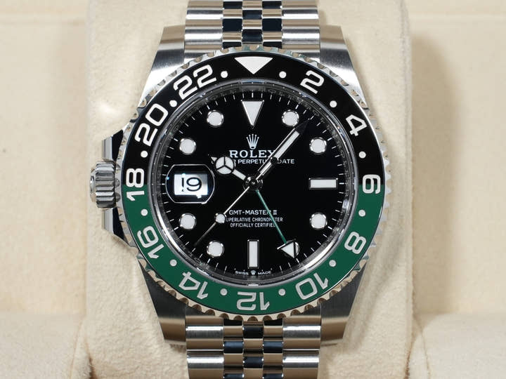 ロレックス GMTマスターII Ref.126720VTNR ステンレススチール ブラック文字盤 ジュビリーブレスレット 未使用 ypbf4jen