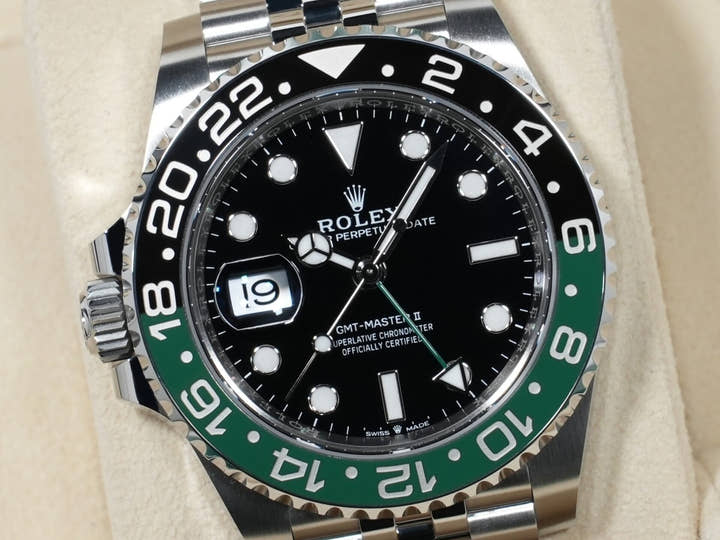 ロレックス GMTマスターII Ref.126720VTNR ステンレススチール ブラック文字盤 ジュビリーブレスレット 未使用 ypbf4jen