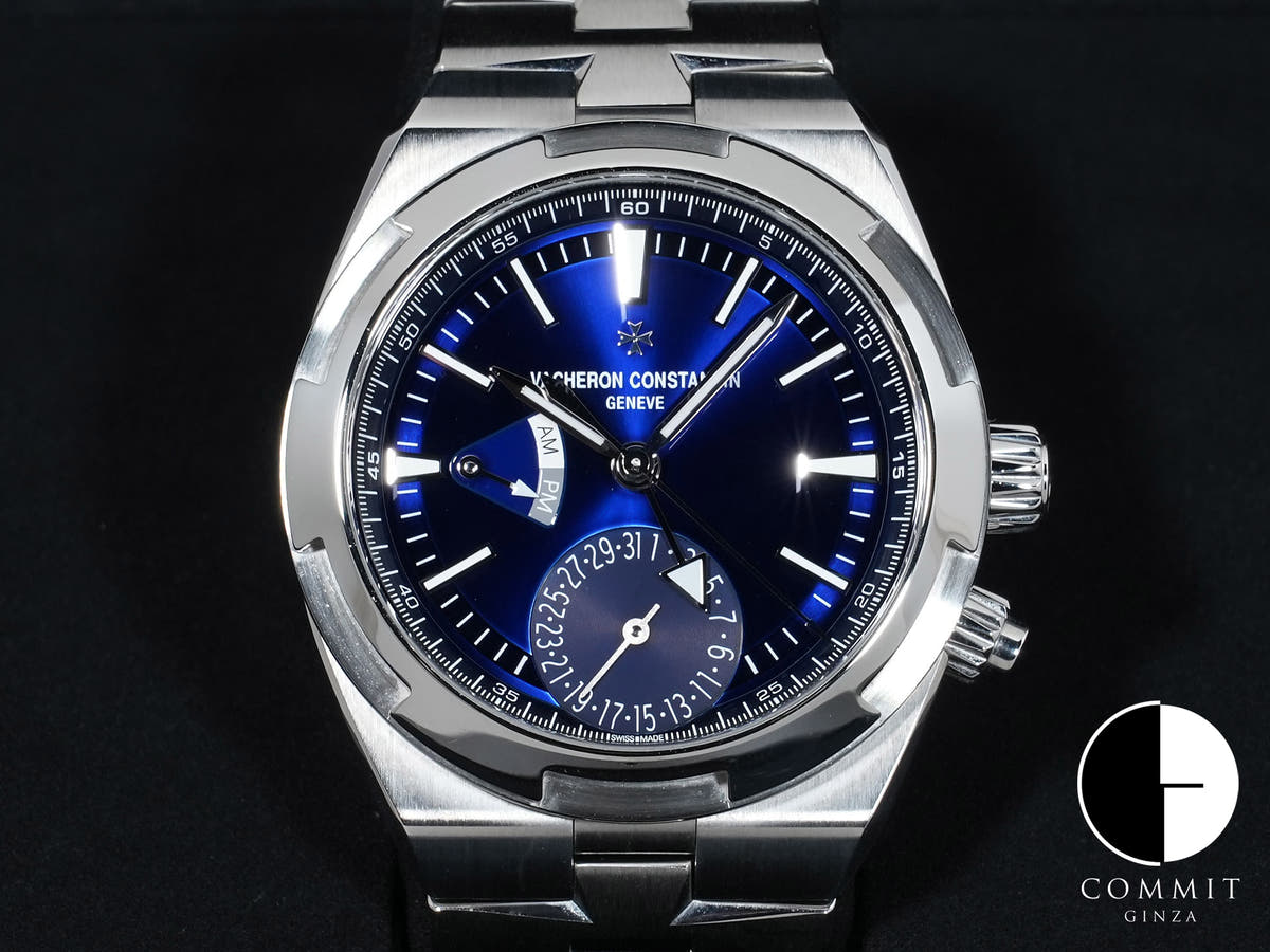 Vacheron Constantin Overseas Dual Time Ref. 7900V/110A-B334 Stainless Steel Blue Dial Pre-owned p6apwm48