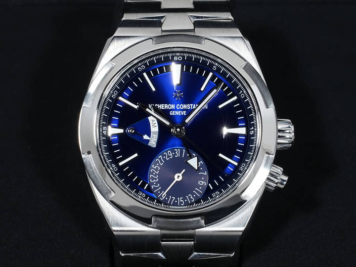 Vacheron Constantin Overseas Dual Time Ref. 7900V/110A-B334 Stainless Steel Blue Dial Pre-owned p6apwm48
