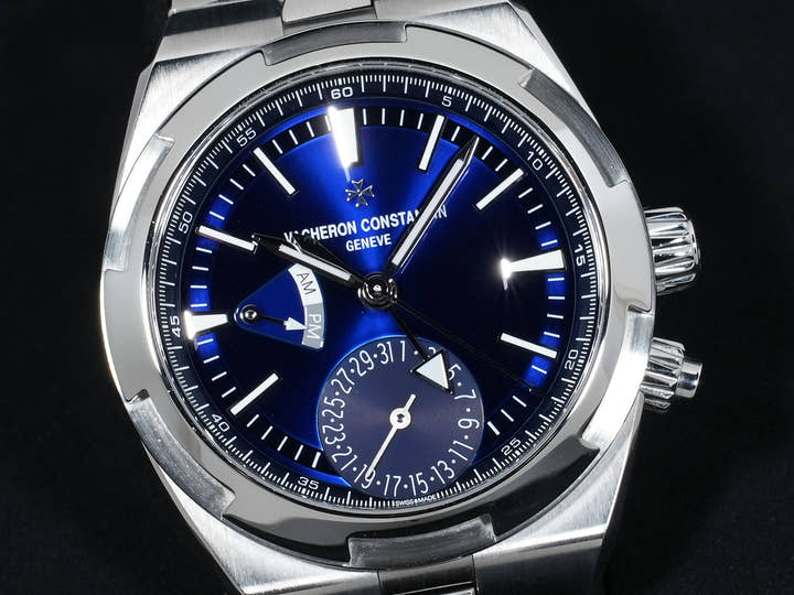 Vacheron Constantin Overseas Dual Time Ref. 7900V/110A-B334 Stainless Steel Blue Dial Pre-owned p6apwm48