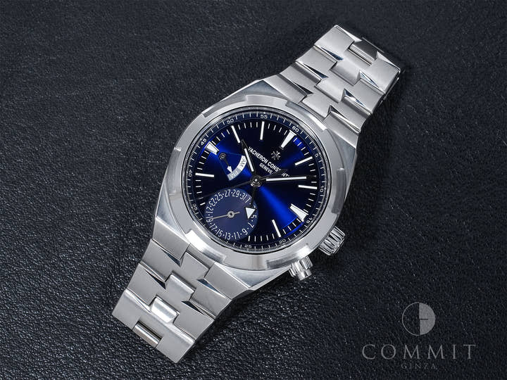 Vacheron Constantin Overseas Dual Time Ref. 7900V/110A-B334 Stainless Steel Blue Dial Pre-owned p6apwm48