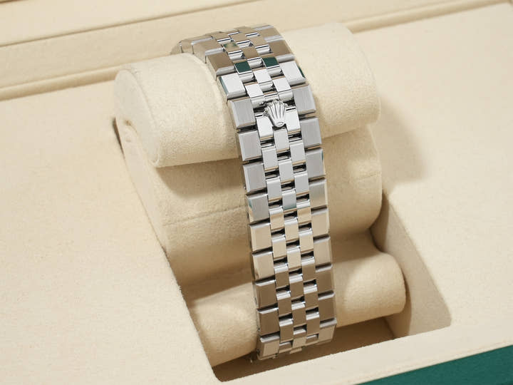 ロレックス ランドドゥエラー Ref.127234 ステンレススチール/ホワイトゴールド ホワイト文字盤 ジュビリーブレスレット 美中古 6se5k2s9