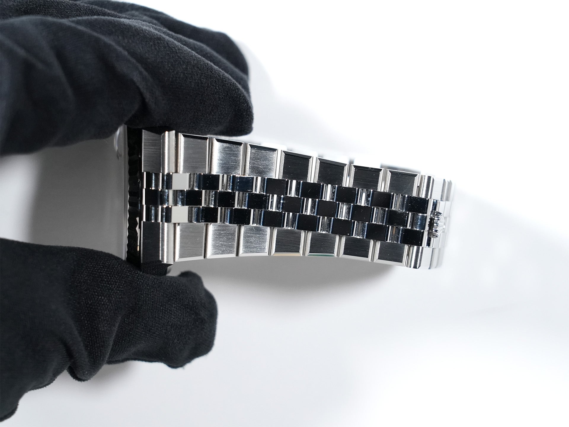 ロレックス ランドドゥエラー Ref.127234 ステンレススチール/ホワイトゴールド ホワイト文字盤 ジュビリーブレスレット 美中古 6se5k2s9