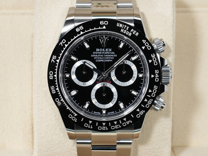 ロレックス デイトナ Ref.116500LN ステンレススチール ブラック文字盤 美品 9qbv6k5q