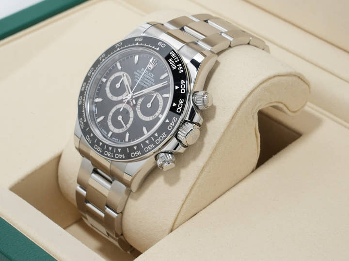 ロレックス デイトナ Ref.126500LN ステンレススチール ブラック文字盤 未使用 c965gdr3