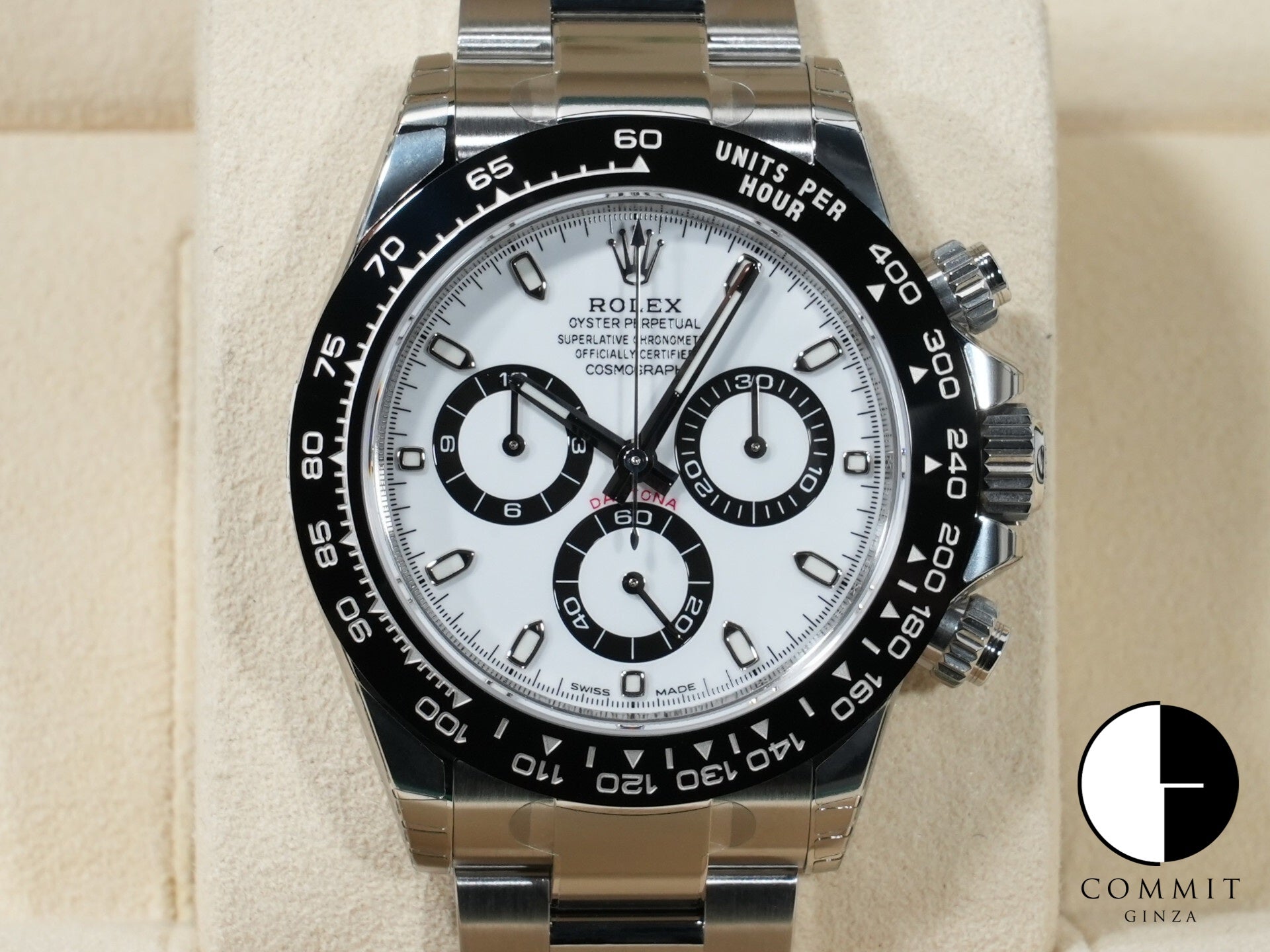 ロレックス デイトナ Ref.116500LN ステンレススチール ホワイト文字盤 未使用 2aa6dq8d