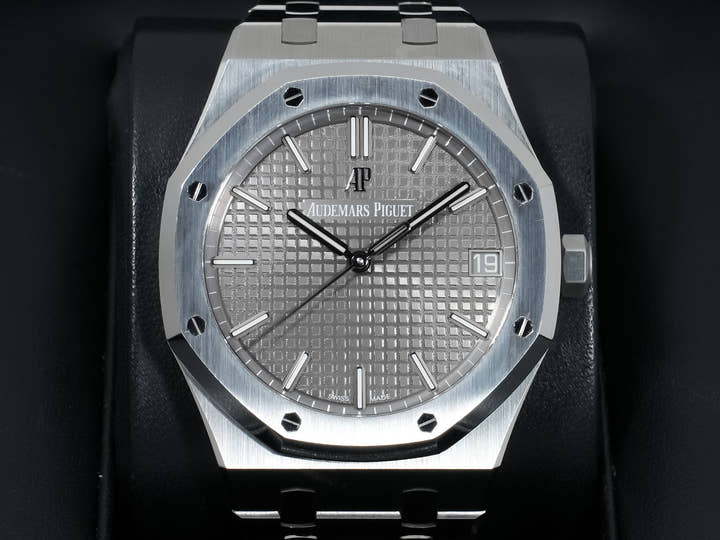 オーデマピゲ ロイヤルオーク Ref.15500ST.OO.1220ST.02 ステンレススチール スレートグレー文字盤 中古 8ejekocf