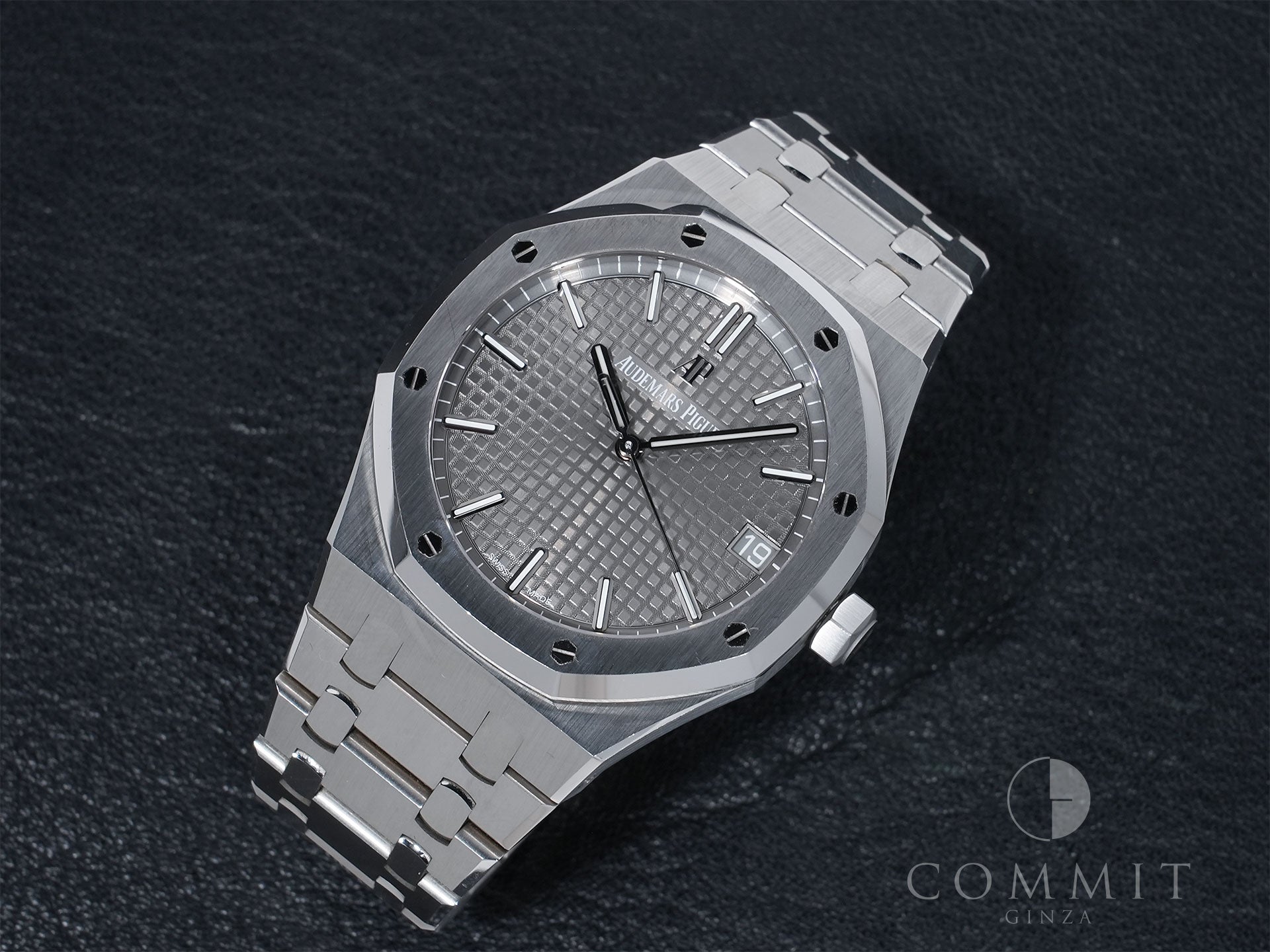 オーデマピゲ ロイヤルオーク Ref.15500ST.OO.1220ST.02 ステンレススチール スレートグレー文字盤 中古 8ejekocf