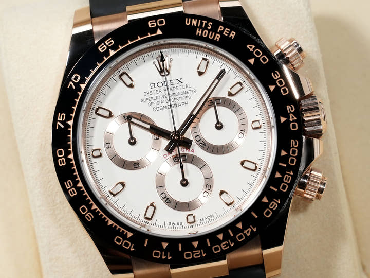 ロレックス デイトナ Ref.116515LN エバーローズゴールド アイボリー文字盤 中古 mtvioes9