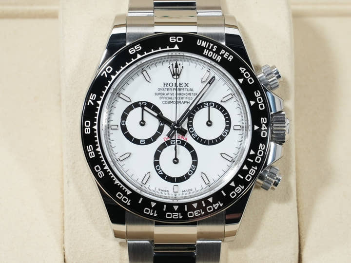 ロレックス デイトナ Ref.126500LN ステンレススチール ホワイト文字盤 未使用 u9ky75q4