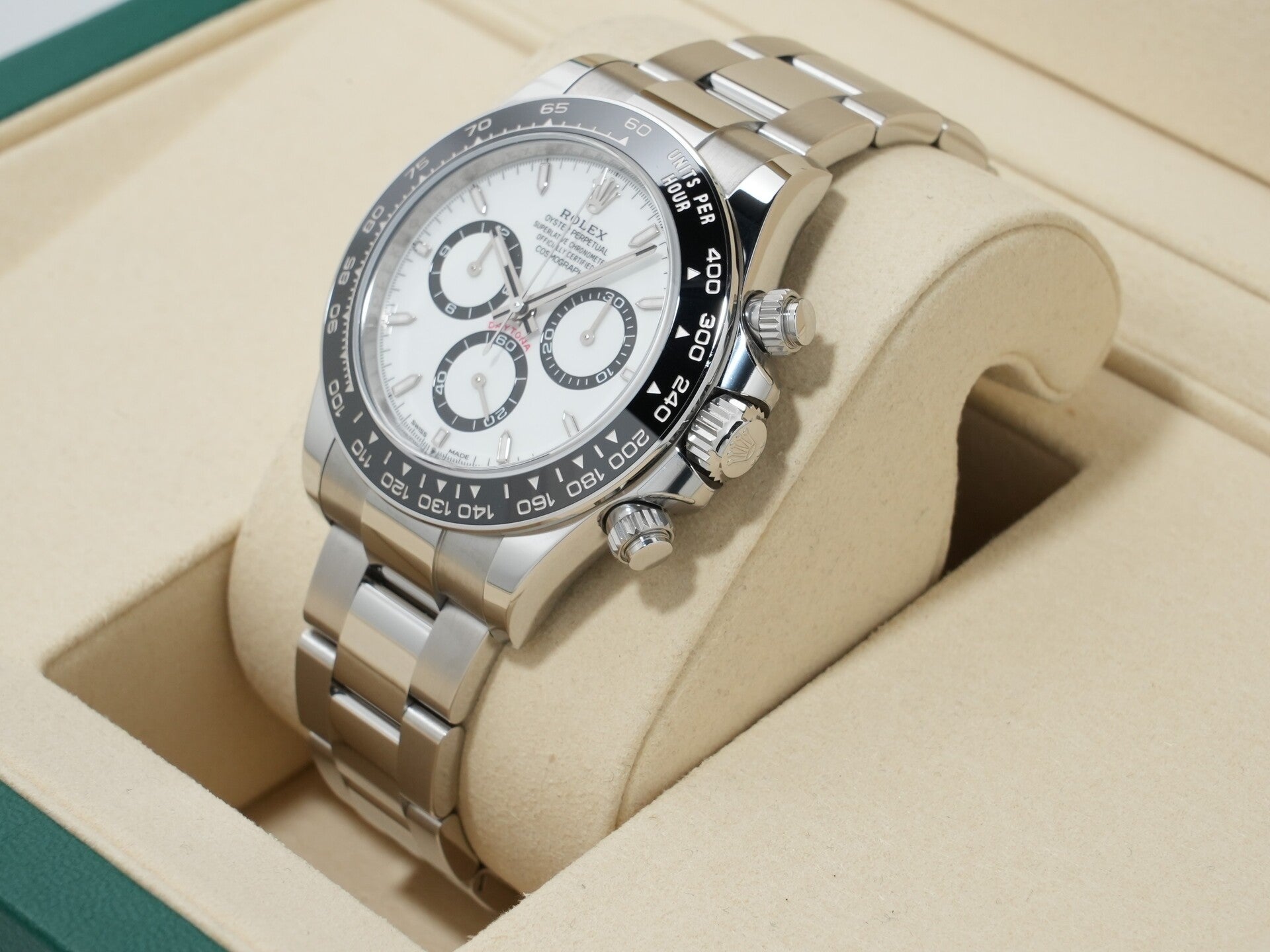 ロレックス デイトナ Ref.126500LN ステンレススチール ホワイト文字盤 未使用 u9ky75q4