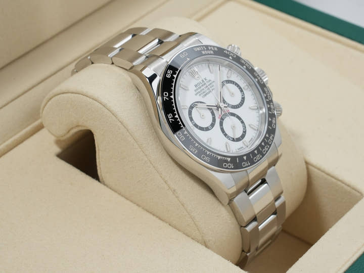 ロレックス デイトナ Ref.126500LN ステンレススチール ホワイト文字盤 未使用 u9ky75q4