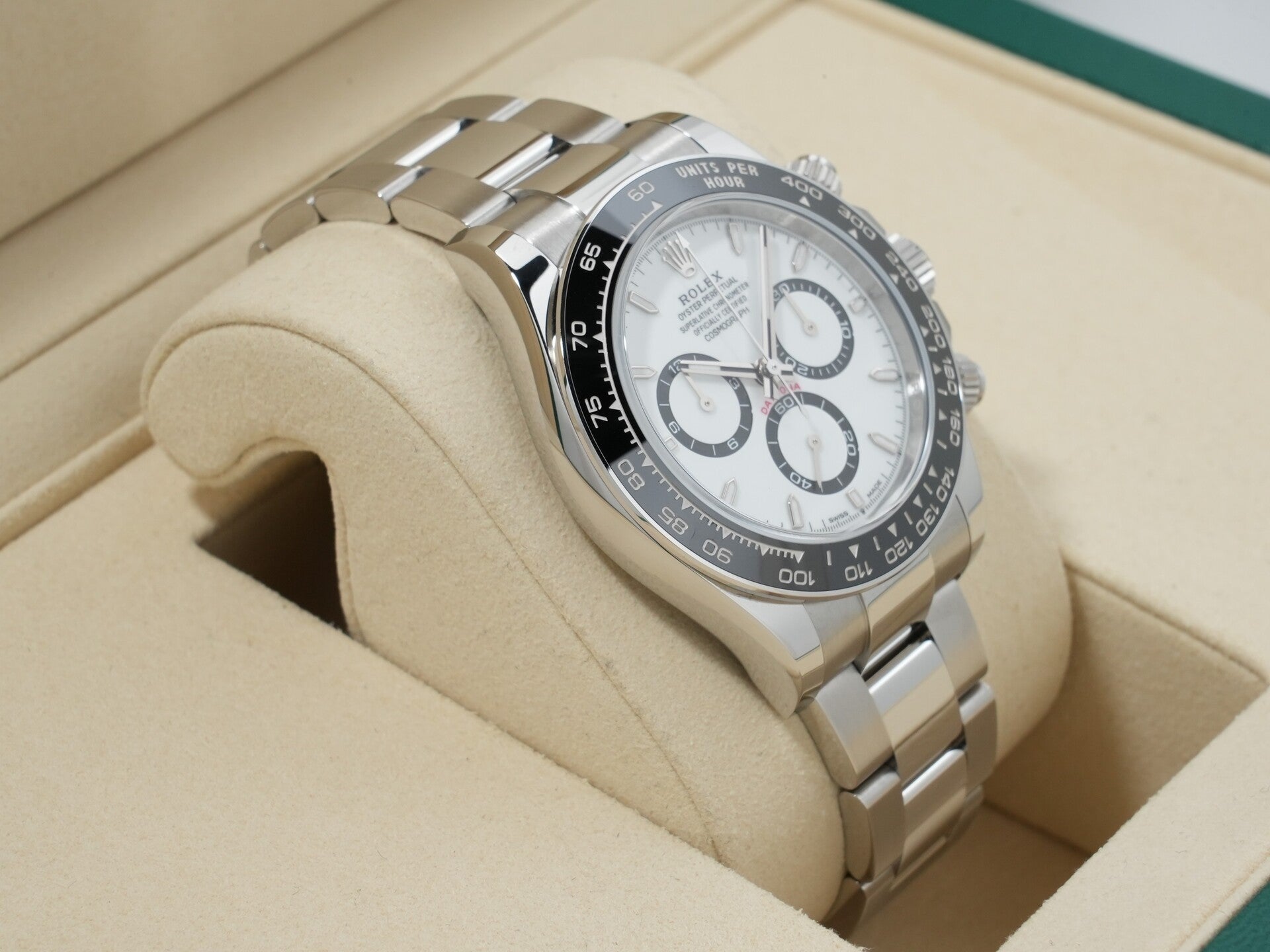ロレックス デイトナ Ref.126500LN ステンレススチール ホワイト文字盤 未使用 u9ky75q4