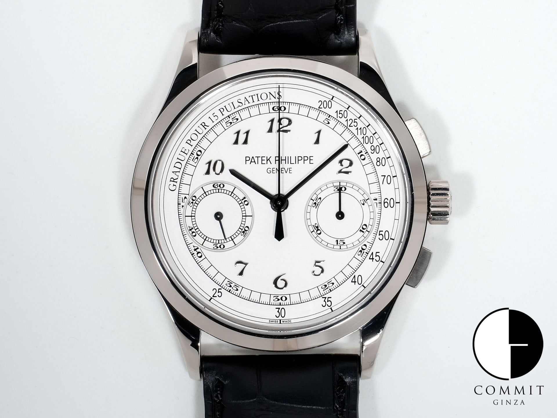 パテックフィリップ クロノグラフ Ref.5170G-001 ホワイトゴールド シルバー文字盤 中古 28hi94wp