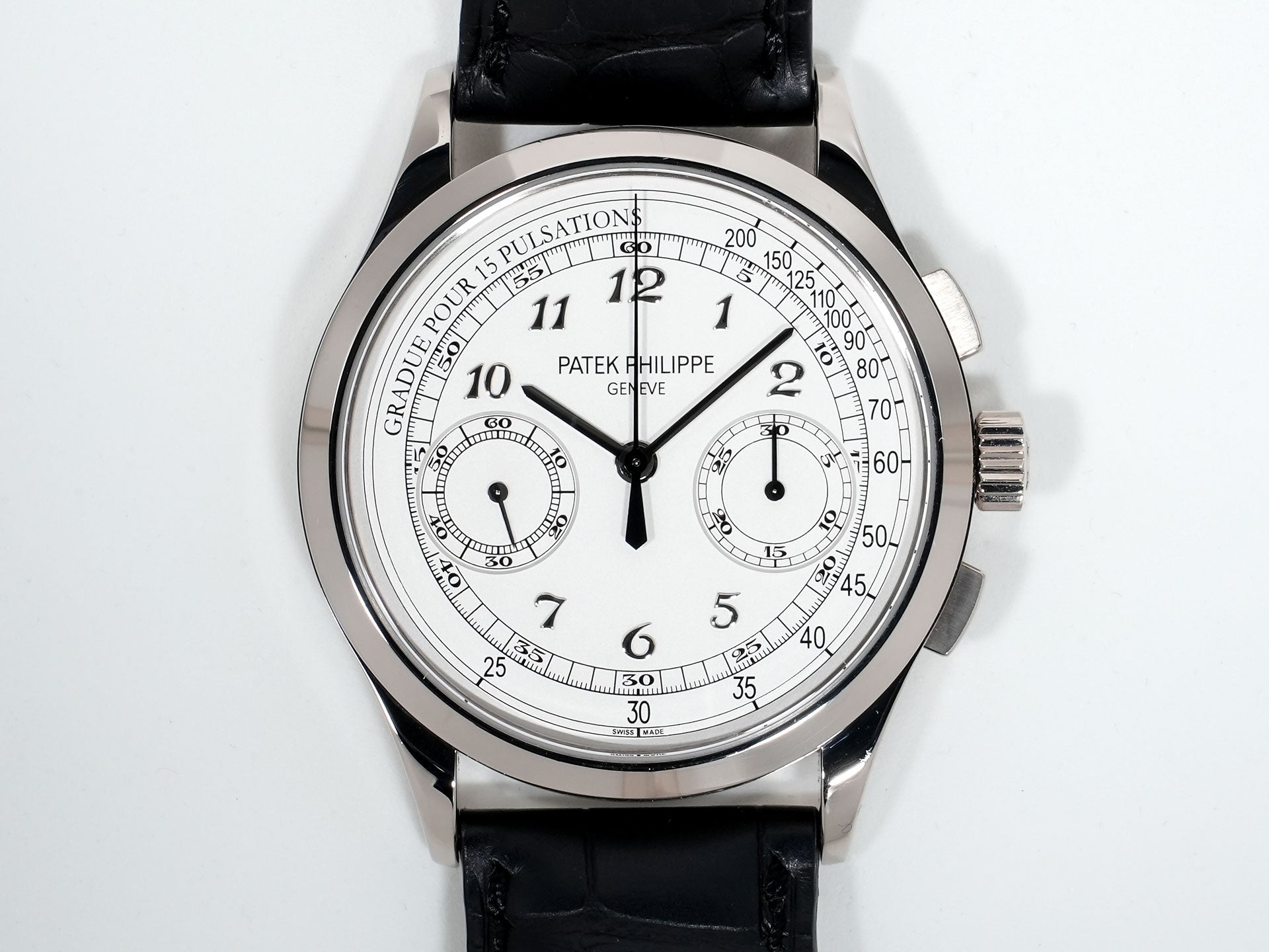 パテックフィリップ クロノグラフ Ref.5170G-001 ホワイトゴールド シルバー文字盤 中古 28hi94wp