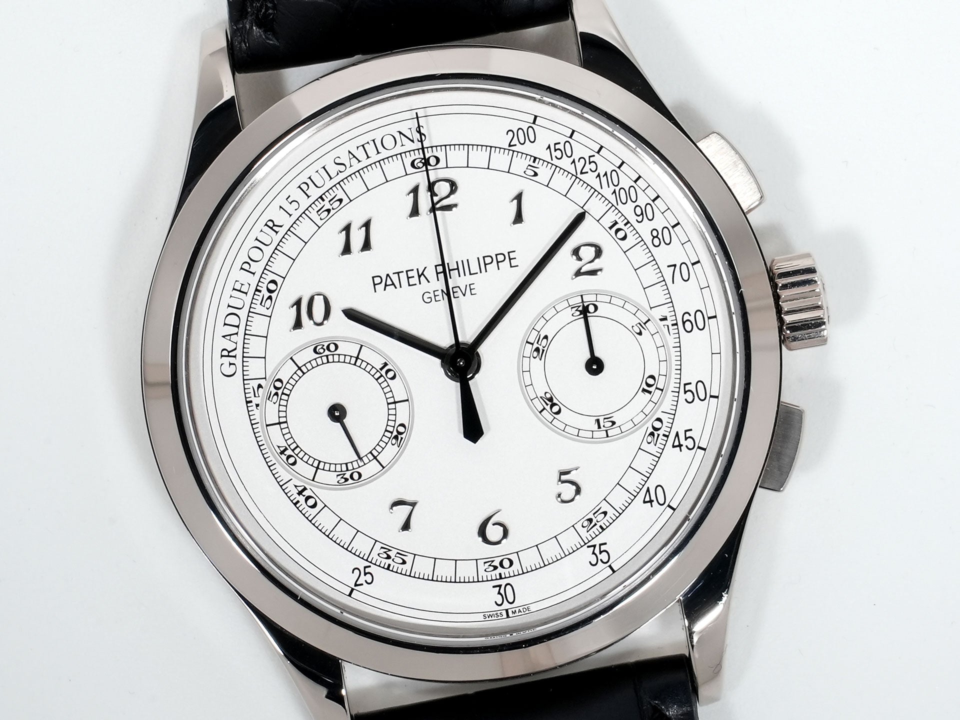 パテックフィリップ クロノグラフ Ref.5170G-001 ホワイトゴールド シルバー文字盤 中古 28hi94wp