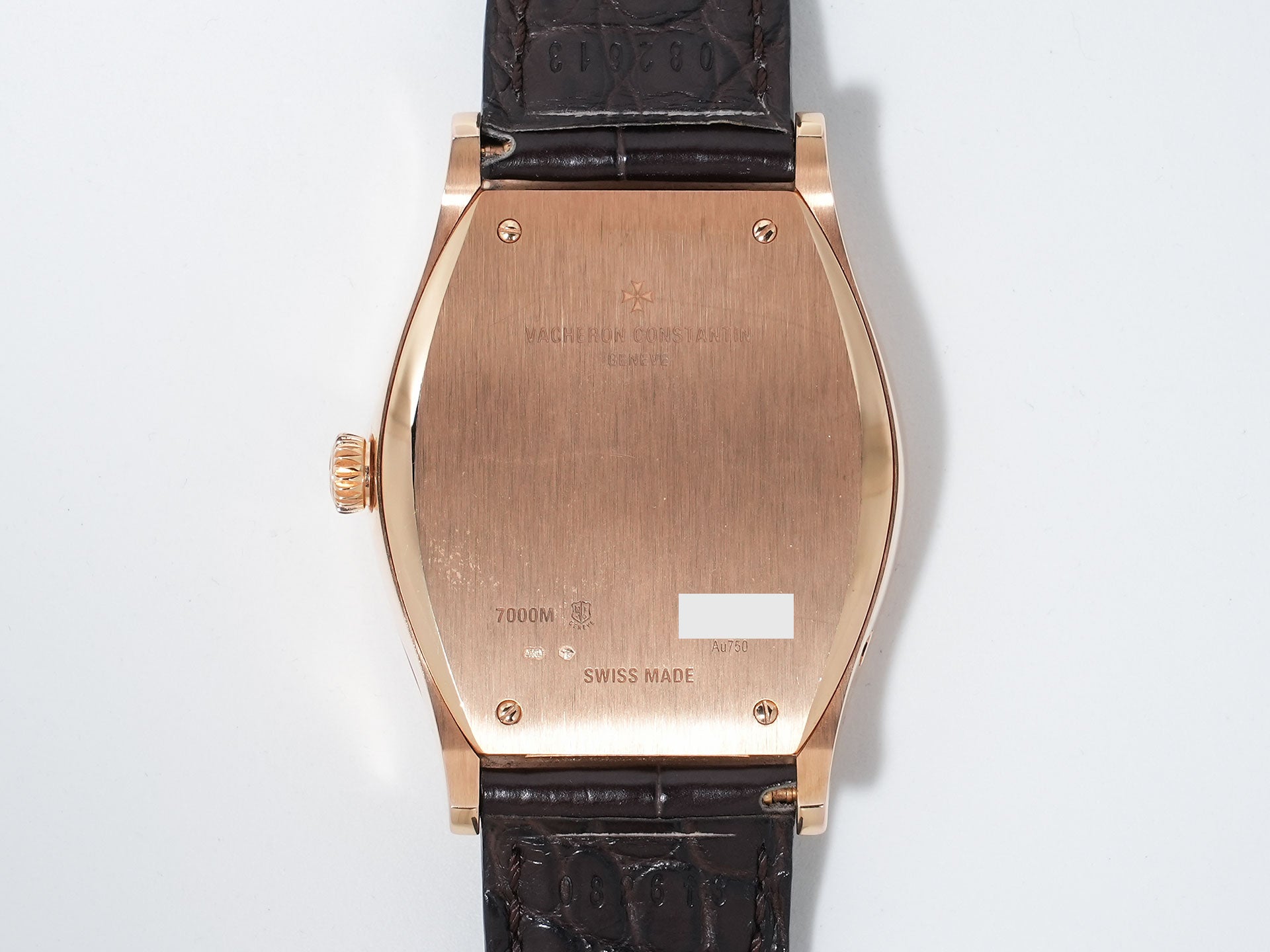 Vacheron Constantin Malta Moon Phase Ref. 7000M/000R-B109 Pink Gold Silver Dial Pre-owned 6de97z3w