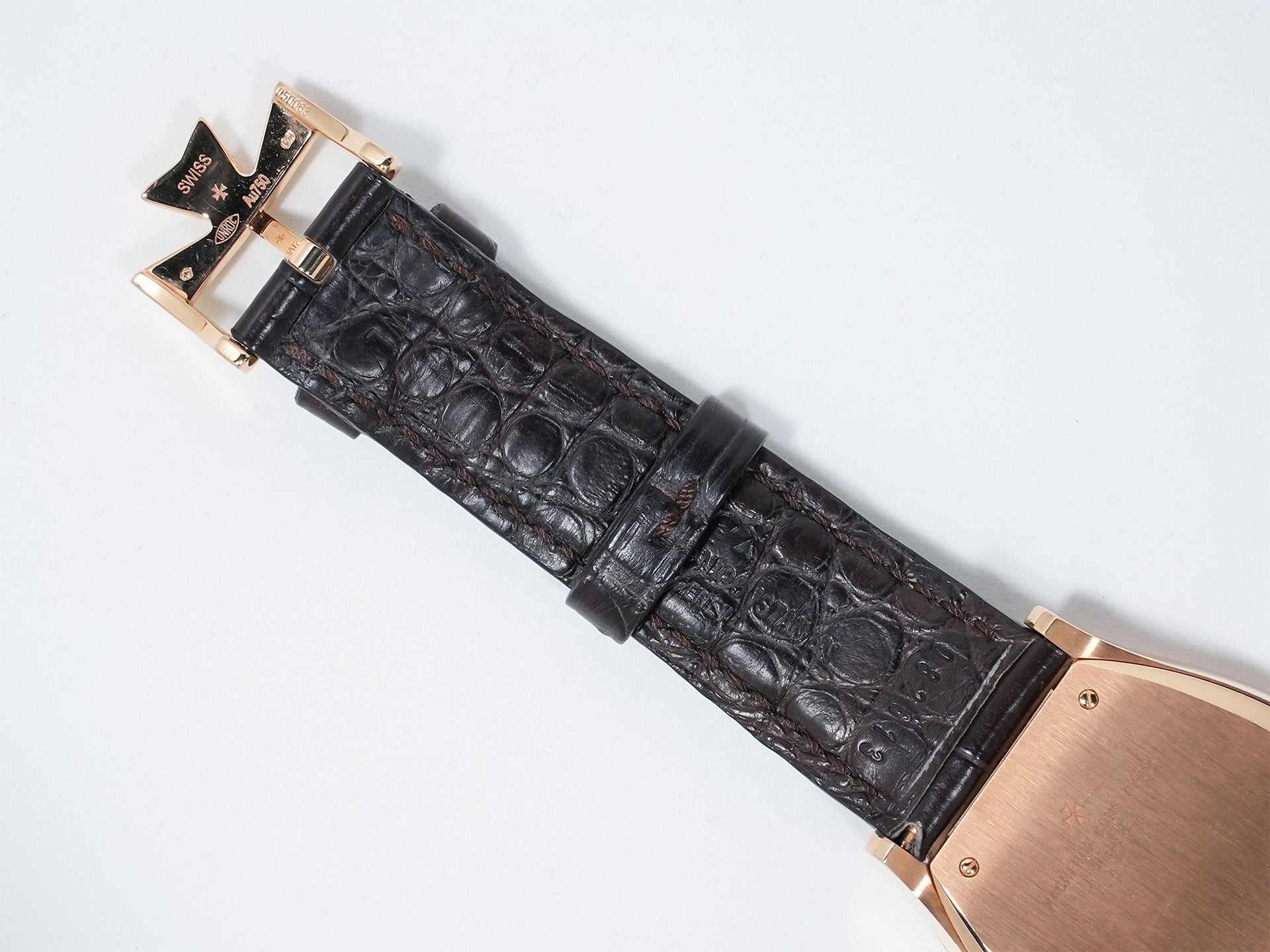 Vacheron Constantin Malta Moon Phase Ref. 7000M/000R-B109 Pink Gold Silver Dial Pre-owned 6de97z3w