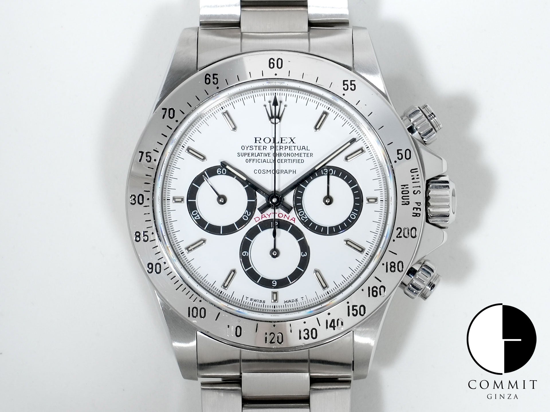 ロレックス デイトナ エルプリメロ Ref.16520 ステンレススチール ホワイト文字盤 中古 3fhzrwiq