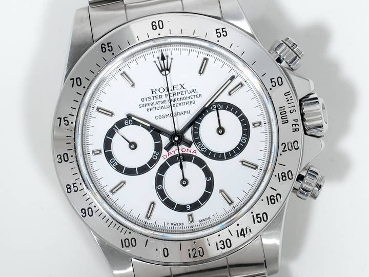 ロレックス デイトナ エルプリメロ Ref.16520 ステンレススチール ホワイト文字盤 中古 3fhzrwiq