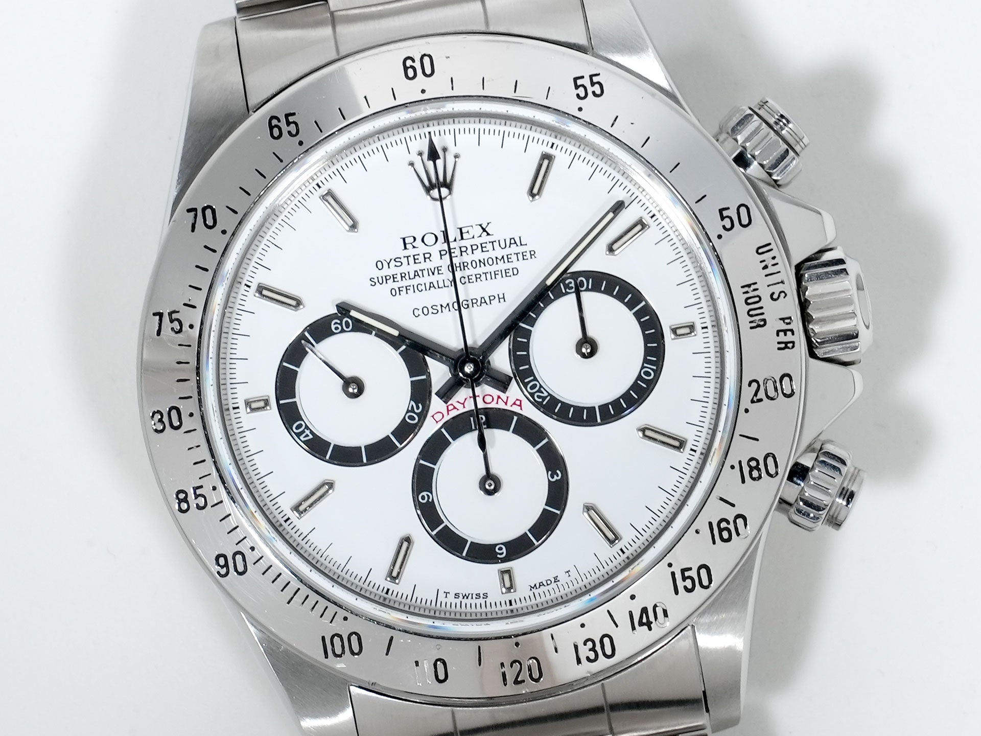 ロレックス デイトナ エルプリメロ Ref.16520 ステンレススチール ホワイト文字盤 中古 3fhzrwiq