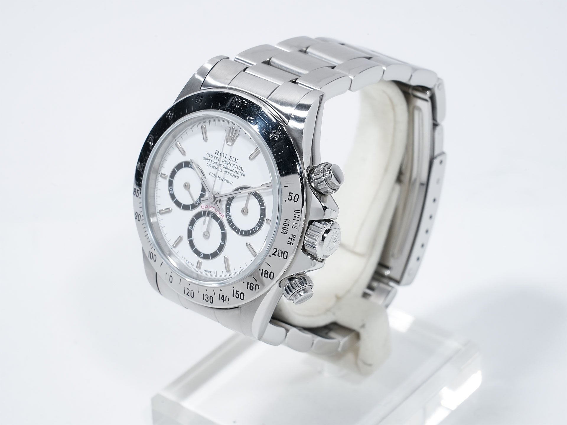 ロレックス デイトナ エルプリメロ Ref.16520 ステンレススチール ホワイト文字盤 中古 3fhzrwiq