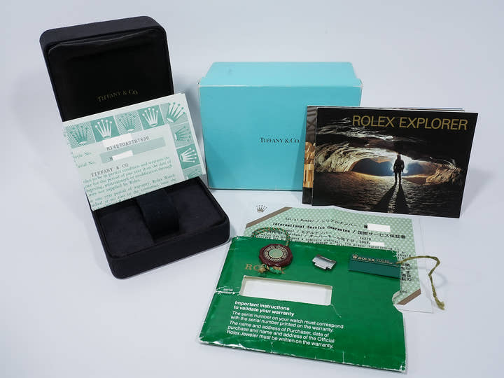 ロレックス エクスプローラーI Ref.14270 ステンレススチール ブラック文字盤 オイスターブレスレット 中古 orxqngdb