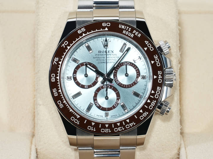 ロレックス デイトナ Ref.126506A プラチナ アイスブルーx11Pダイヤ文字盤 未使用 rjko5n2c