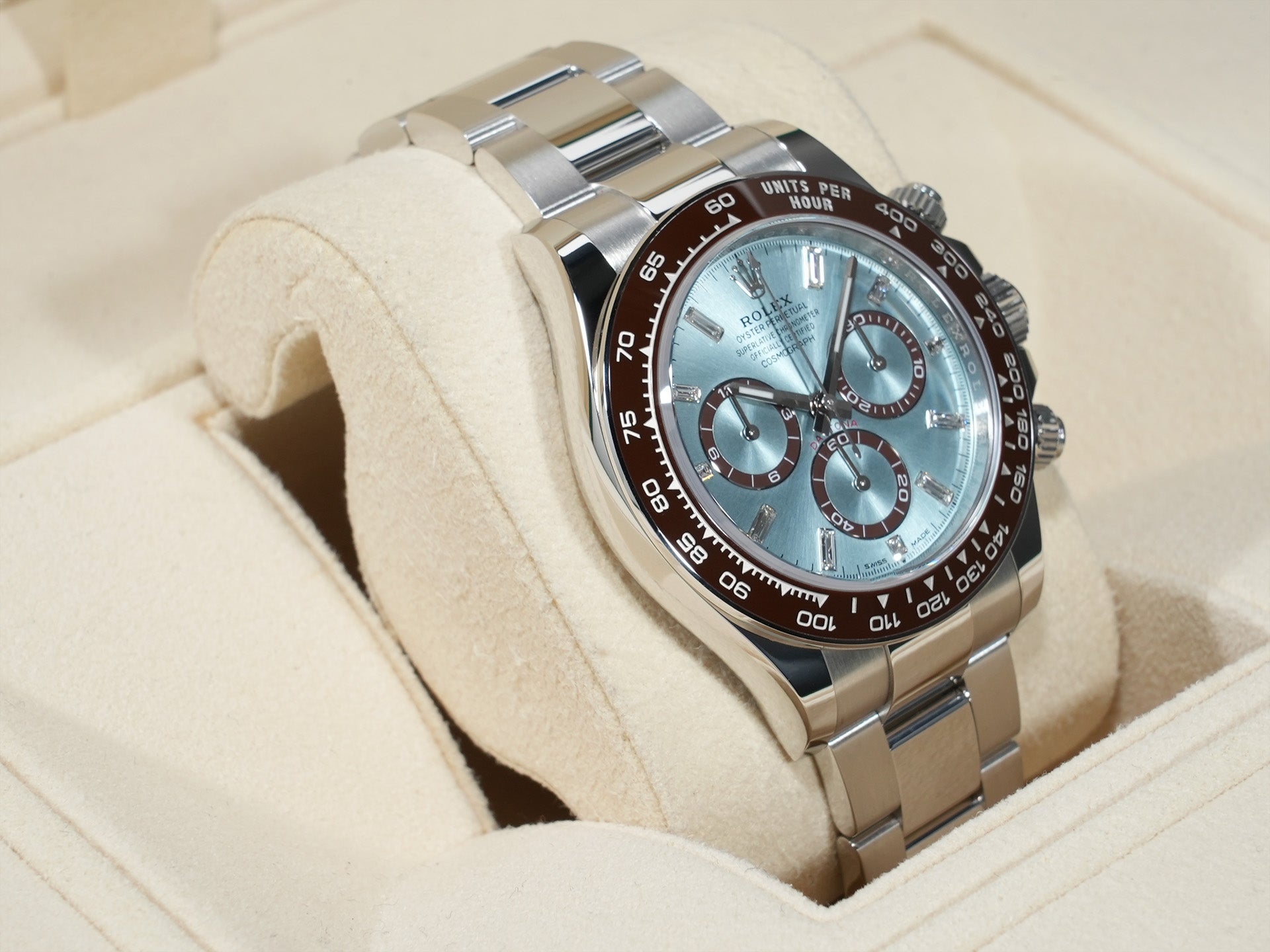 ロレックス デイトナ Ref.126506A プラチナ アイスブルーx11Pダイヤ文字盤 未使用 rjko5n2c