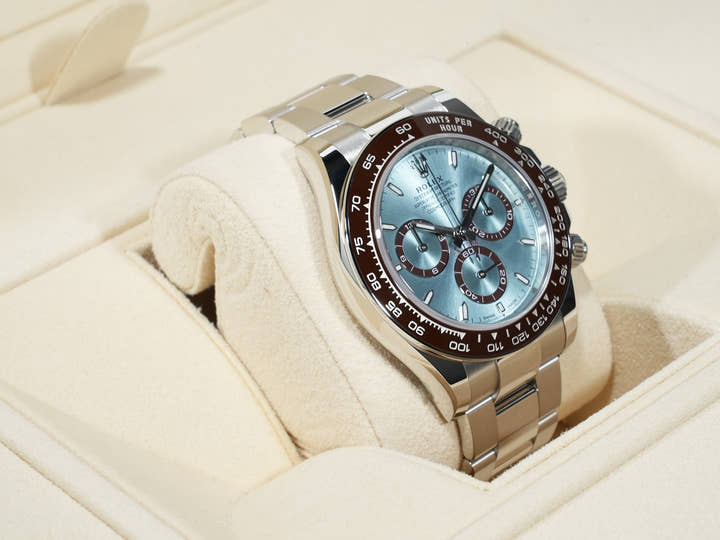 ロレックス デイトナ Ref.126506 プラチナ アイスブルー文字盤 未使用 axe3k3bp