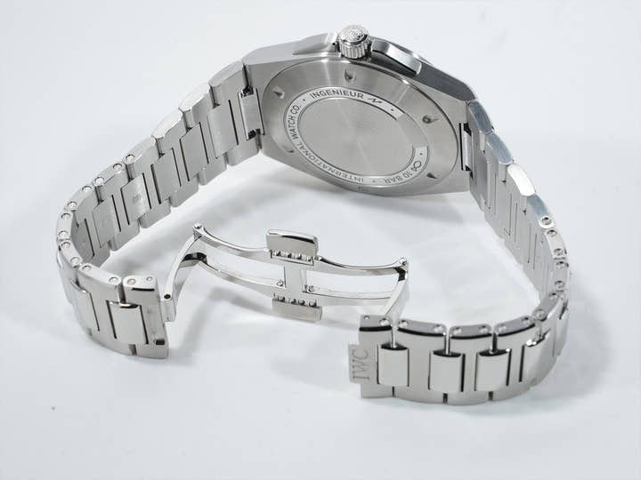 IWC インヂュニア オートマティック 40 Ref.IW328903 ステンレススチール グリーン文字盤 美品 u685ynra