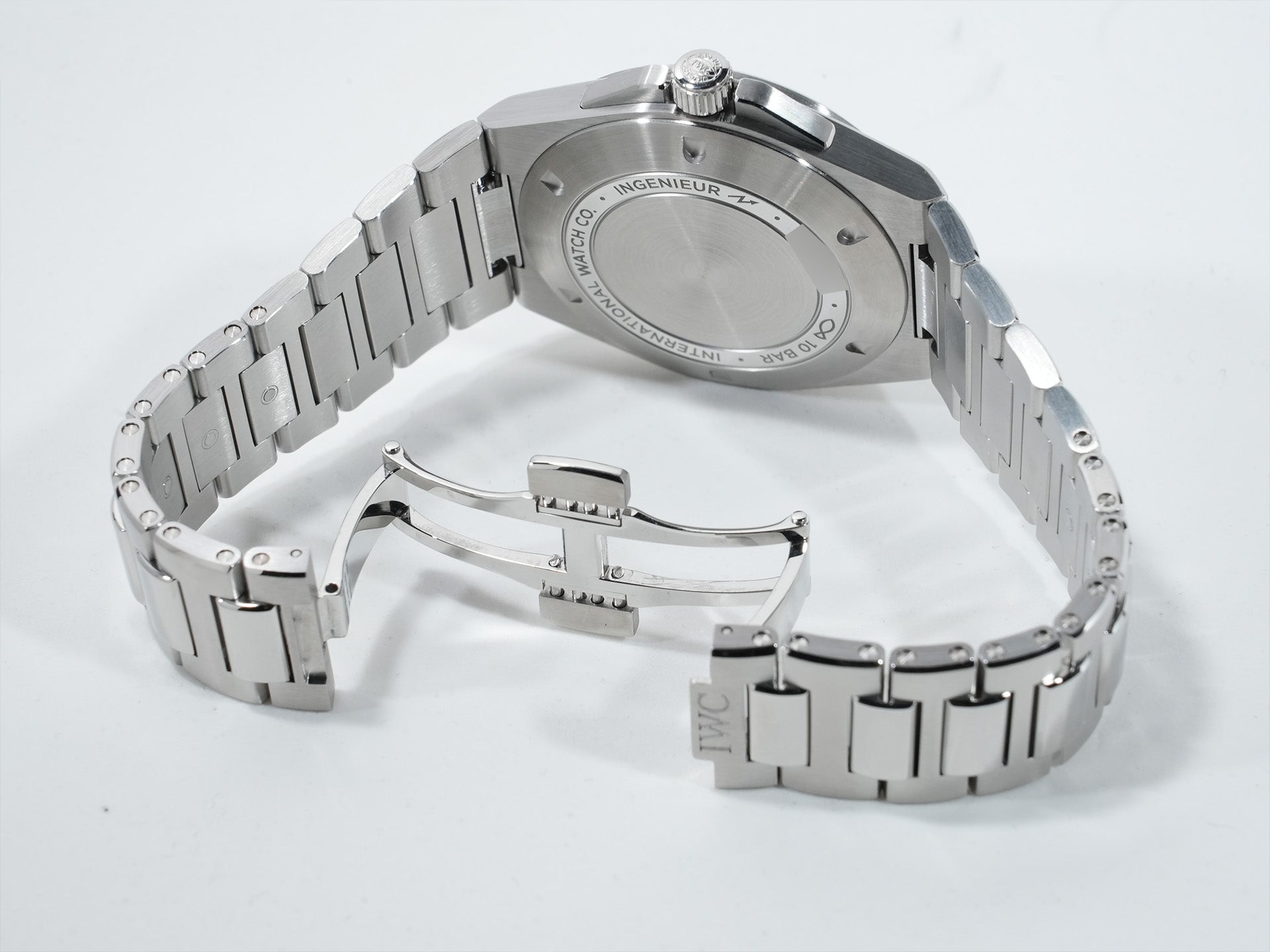 IWC インヂュニア オートマティック 40 Ref.IW328903 ステンレススチール グリーン文字盤 美品 u685ynra