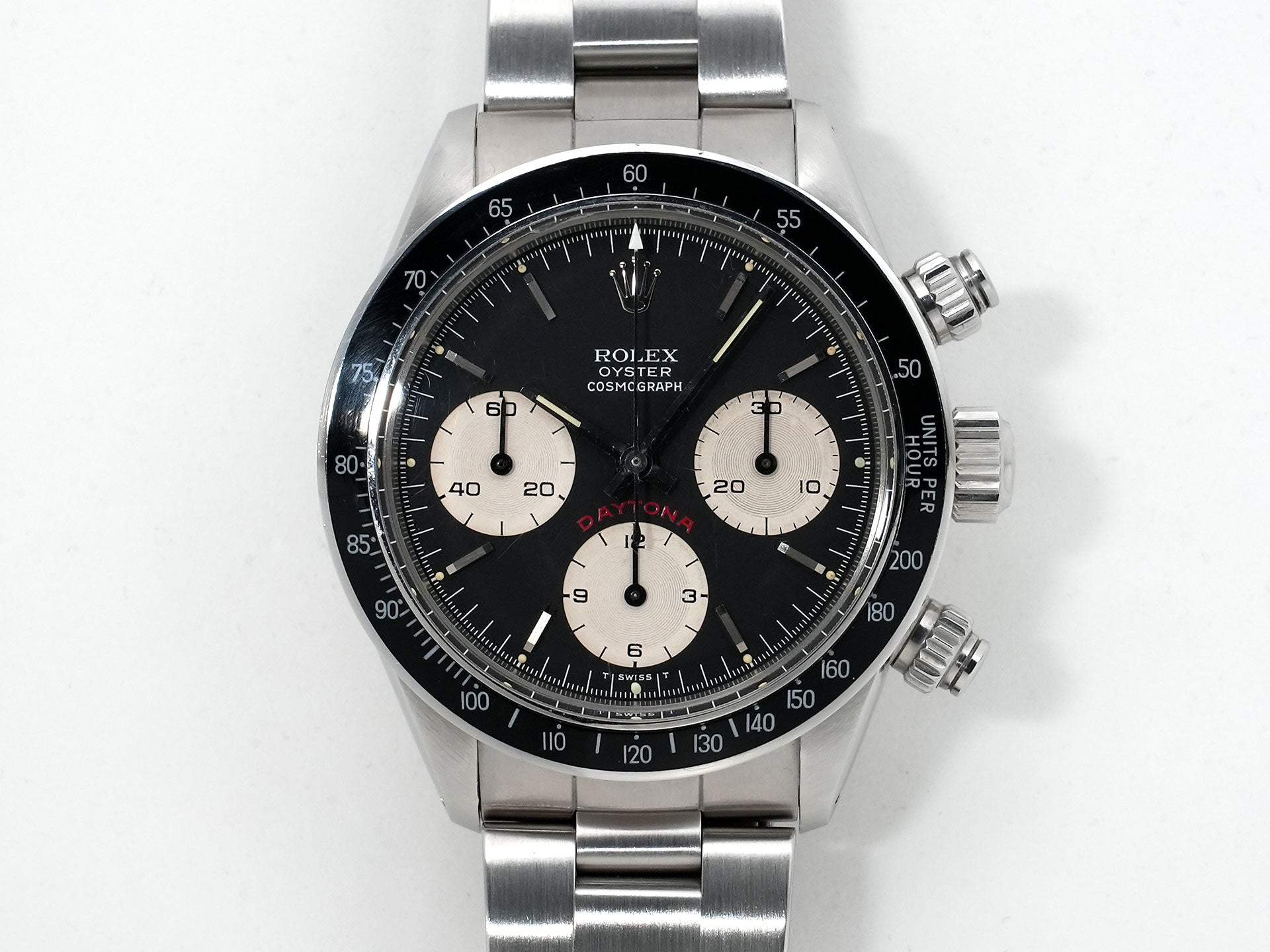 ロレックス デイトナ Ref.6265 ステンレススチール ブラック文字盤 中古 5sqvxi33